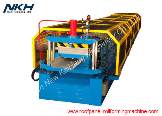 Customized Seam Lock Roof Metal Roof Making Machine High Rib With Support Clip