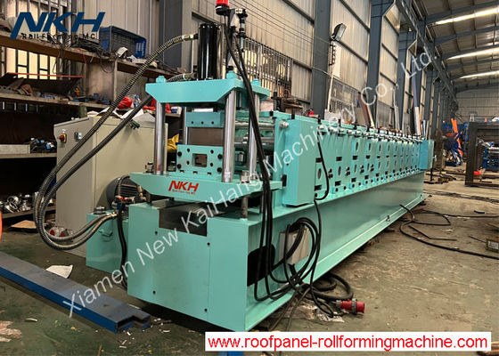satın al 100mm Yükseklikte Saplama, 1.60mm kalınlığında Rulo Şekillendirme Makinesi Mavi Sac Yapımı, Otomatik üretim online manufacture