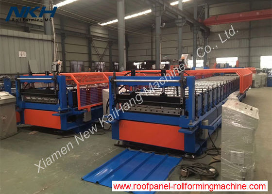 satın al Malezya standart 760 çatı paneli haddeleme makinesi, 0.18mm kalınlığında, PPGL online manufacture