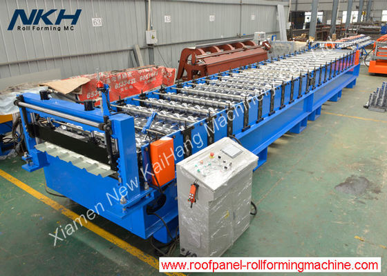 satın al 1450 mm Giriş Genişliği ile Makine PLC Kontrolü Şekillendirme Popüler Çatı Paneli Rulo online manufacture