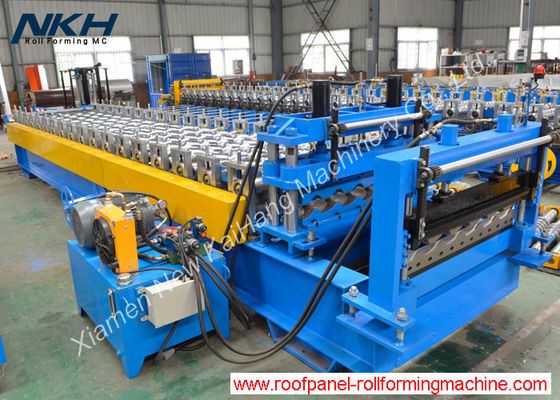 satın al Çatı Paneli İçin Makine Hidrolik Kiremit Şekillendirme Yüksek Hızlı Kiremit Rulo online manufacture