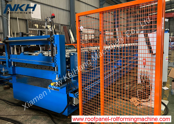 Galvanizli Oluklu rulo şekillendirme makinesi / Çift Katmanlı Rulo Şekillendirme Makinesi, strcutre binaların çatı kaplaması için