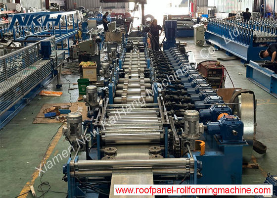 C76-200 Purlin Otomatik Değiştirme Otomatik Yükleme Rulo Yapım Makinesi
