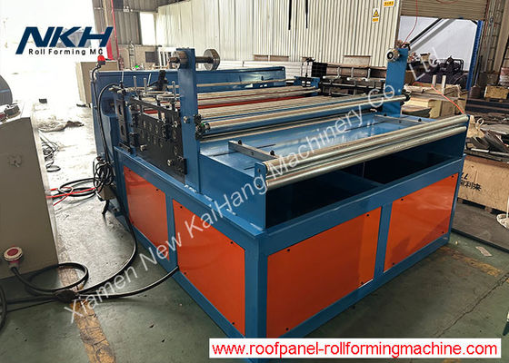 Metal kesme makinesi SS304/PPGL / PPGI / GI malzemesi için metal kesici makine düzeleme ve uzunluğa kesme