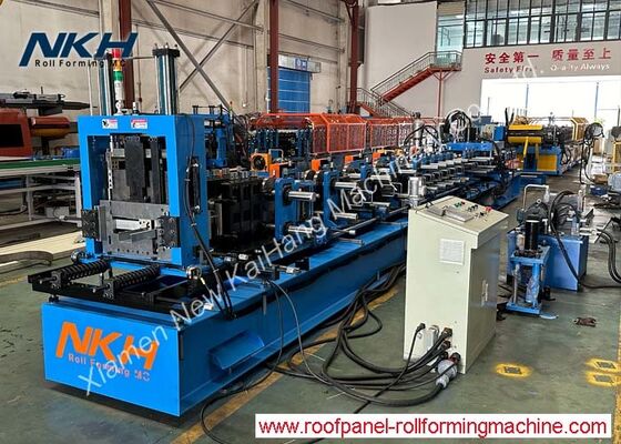 C&Z Purlin Form Makinesi Otomatik Değişim Hızlı Değişim Özelleştirilmiş Rulo Form Makinesi