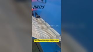 Çatı Kaplama için Otomatik Sıkma Eğri Makinesi